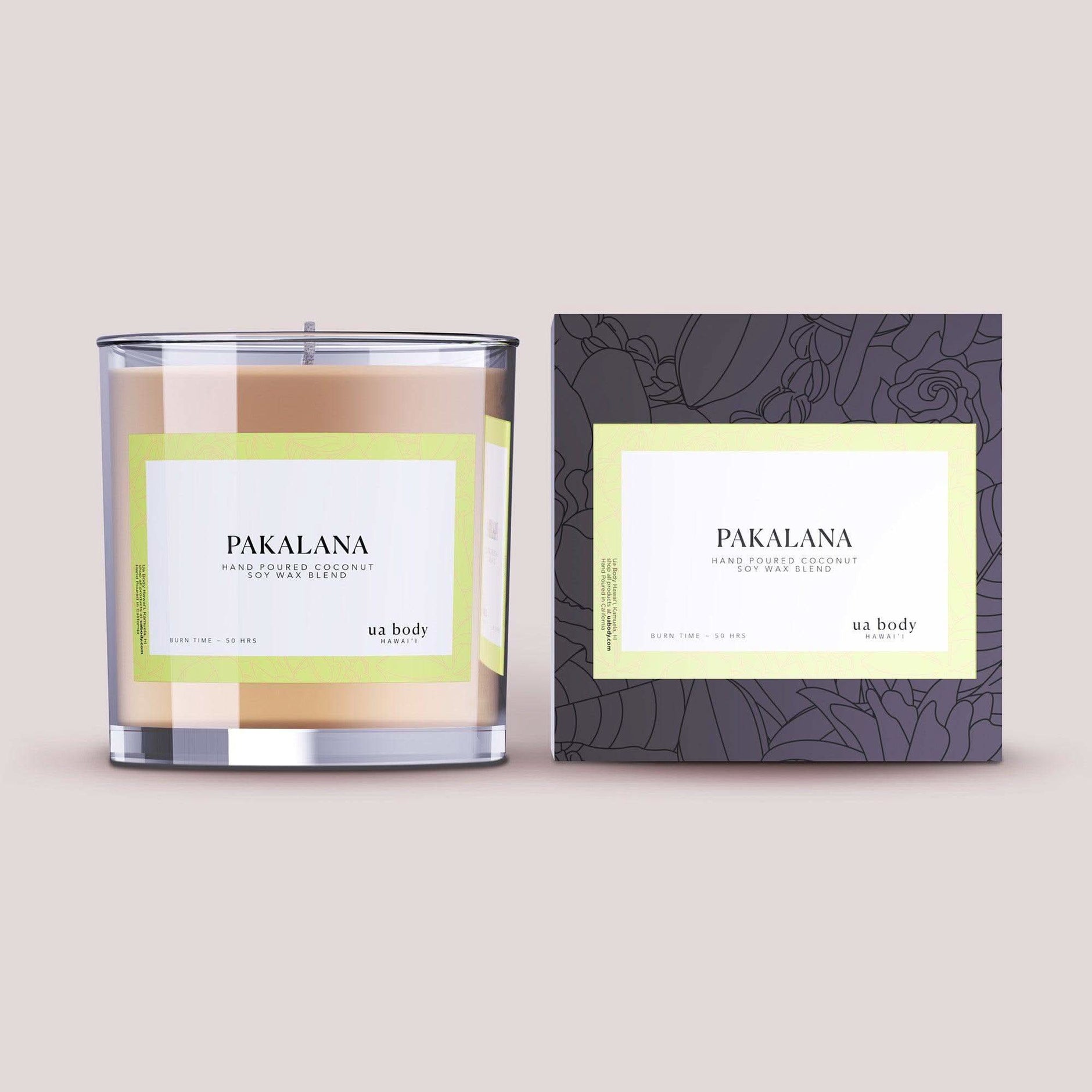 Ua Body | Hawaiian Skincare Pakalana Scented Candle - SwagglyLife Home & Fashion